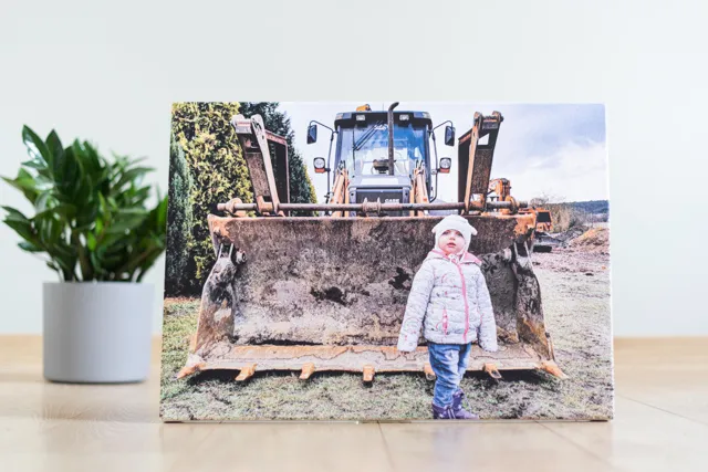 fotografia diecięca wydrukowana na płótnie