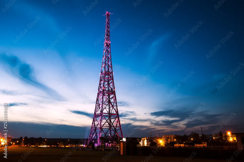 Radiostacja Gliwice dekoracja obraz na płótnie