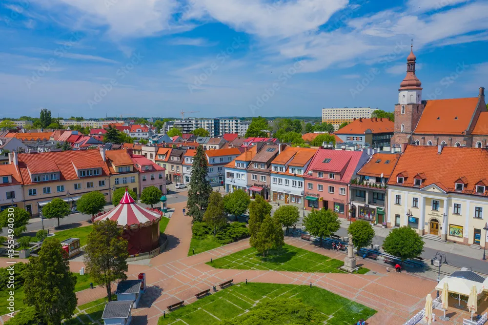 Panorama Żor na Płótnie