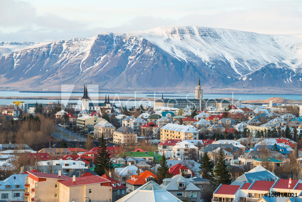 Reykjavik stolica Islandii | fotoobraz