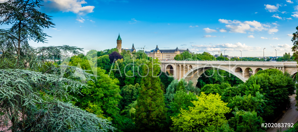Luxemburg most | fotoobraz