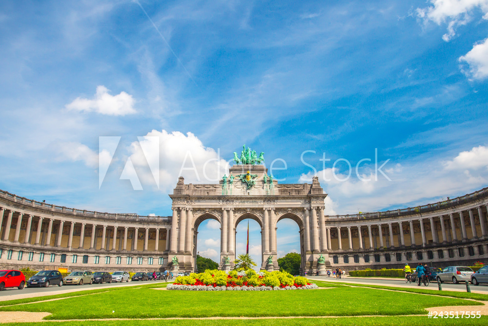 Łuk Triumfalny w Brukseli | Obraz na płótnie