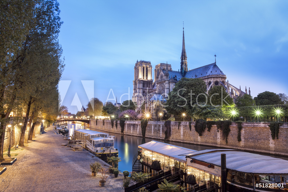 Notre-Dame w Paryżu f| fotoobraz